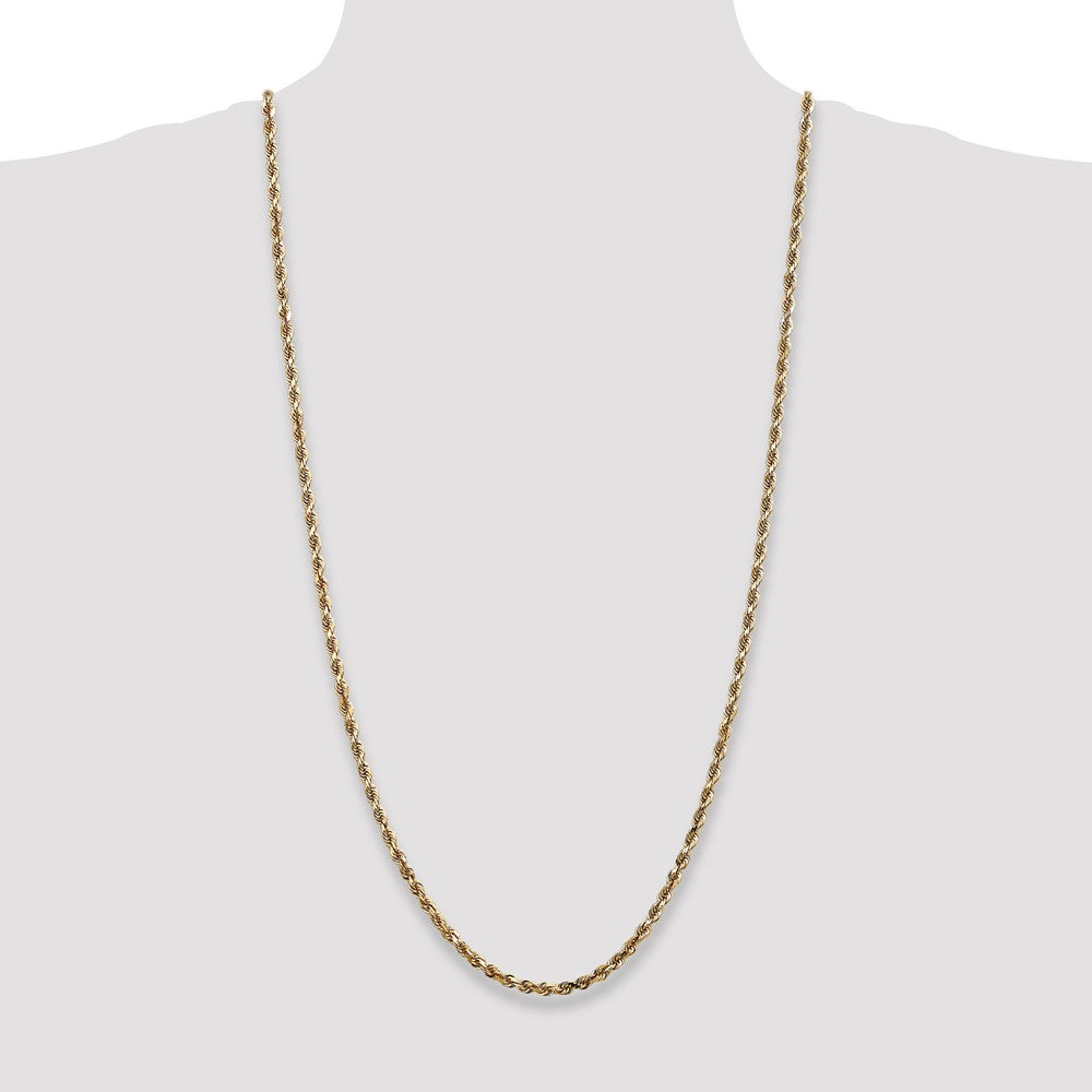 FJC Finejewelers 30 Inch 14k 4mm bright-cut Quadruple Rope Chain Necklace