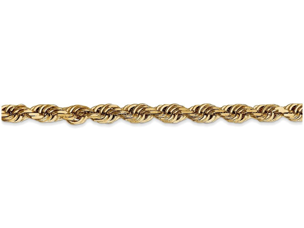 FJC Finejewelers 18 Inch 14k Yellow Gold 4.5mm bright-cut Quadruple Rope Chain Necklace