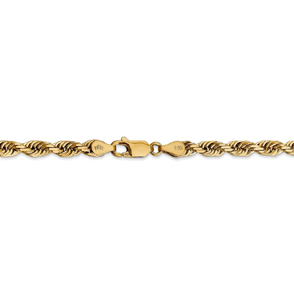FJC Finejewelers 24 Inch 14k 4.5mm bright-cut Quadruple Rope Chain Necklace