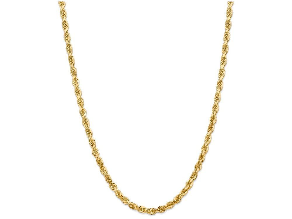 FJC Finejewelers 22 Inch 14k 5.0mm bright-cut Quadruple Rope Chain Necklace