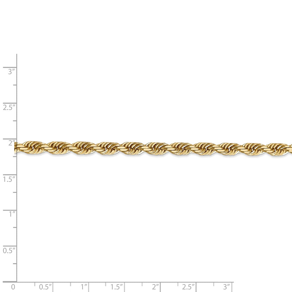 FJC Finejewelers 24 Inch 14k 5.0mm bright-cut Quadruple Rope Chain Necklace