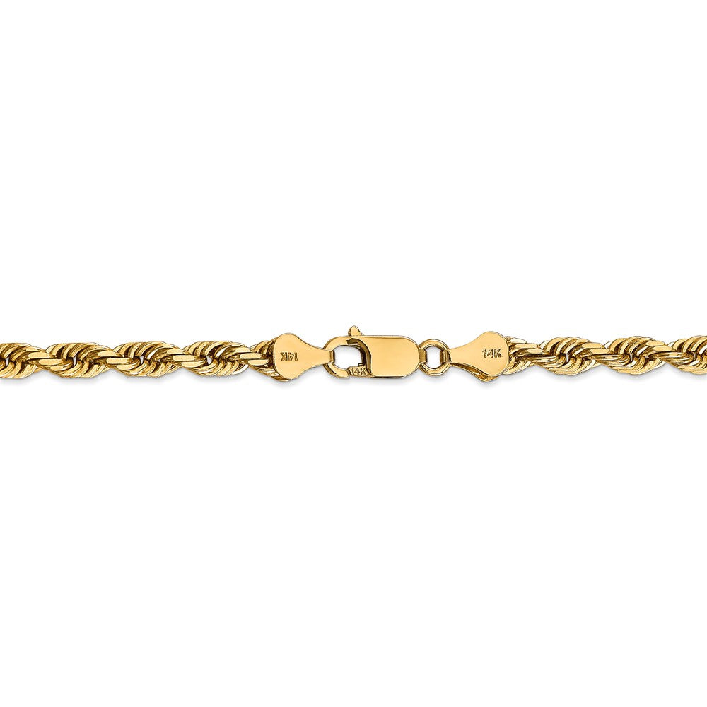 FJC Finejewelers 24 Inch 14k 5.0mm bright-cut Quadruple Rope Chain Necklace