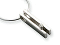 White Ice Sterling Silver Diamond Necklace