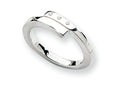 White Ice Sterling Silver Diamond Ring