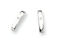 White Ice Sterling Silver Diamond Earrings