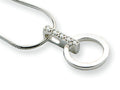 White Ice Sterling Silver Diamond Necklace
