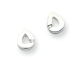 White Ice Sterling Silver Diamond Earrings