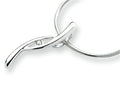 White Ice Sterling Silver Diamond Necklace
