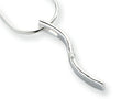 White Ice Sterling Silver Diamond Necklace
