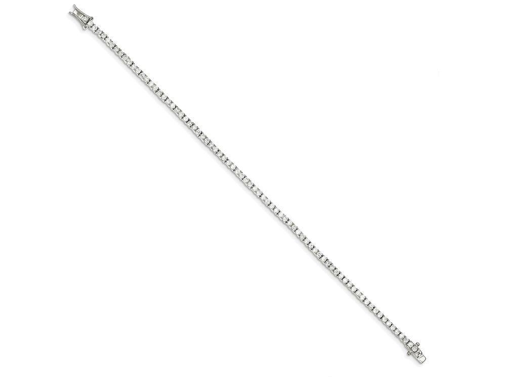 FJC Finejewelers Sterling Silver Cubic Zirconia Bracelet