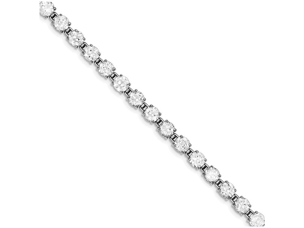 FJC Finejewelers Sterling Silver Cubic Zirconia Bracelet