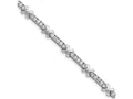 FJC Finejewelers Sterling Silver Cubic Zirconia Bracelet