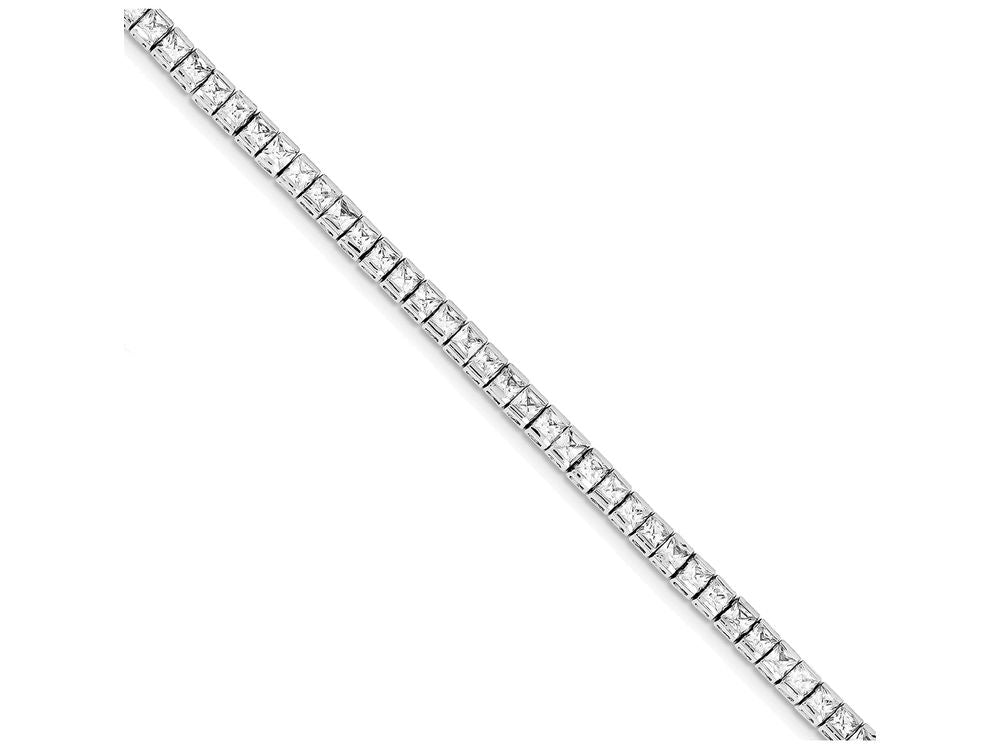 FJC Finejewelers Sterling Silver Cubic Zirconia Tennis Bracelet
