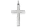 FJC Finejewelers Sterling Silver Laser Designed Cross Pendant Necklace - Chain Included
