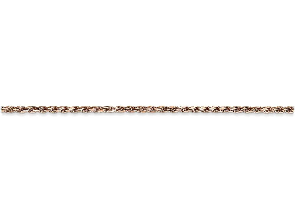 FJC Finejewelers 18 Inch 14k Rose Gold 1.8mm bright-cut Rope Chain Necklace