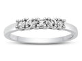 FJC Finejewelers 2.5mm White Topaz Band / Ring