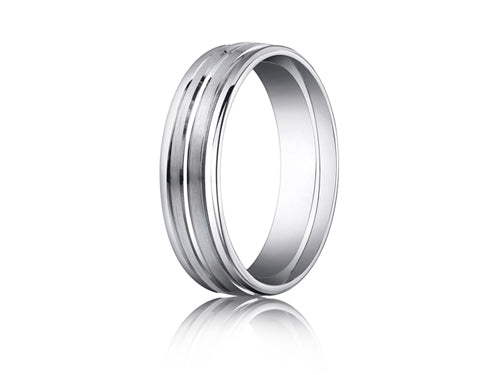 Benchmark 6mm Comfort Fit Wedding Band / Ring