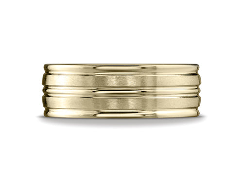 Benchmark 8mm Comfort Fit Wedding Band / Ring