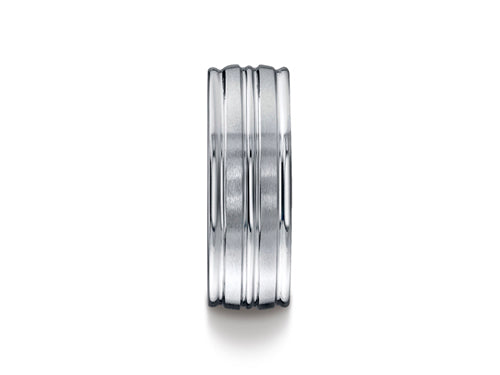 Benchmark 8mm Comfort Fit Wedding Band / Ring