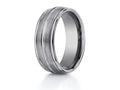 Benchmark 8mm Comfort Fit Tungsten Carbide Wedding Band / Ring