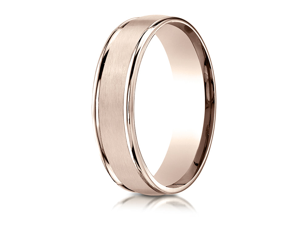Benchmark 6mm Comfort Fit Wedding Band / Ring
