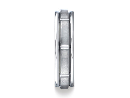 Benchmark 6mm Comfort Fit Design Wedding Band / Ring