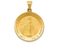 FJC Finejewelers 14k Yellow Gold Miraculous Medal Charm 22 x 31mm