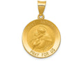 FJC Finejewelers 14k Yellow Gold Saint Anthony Medal Charm