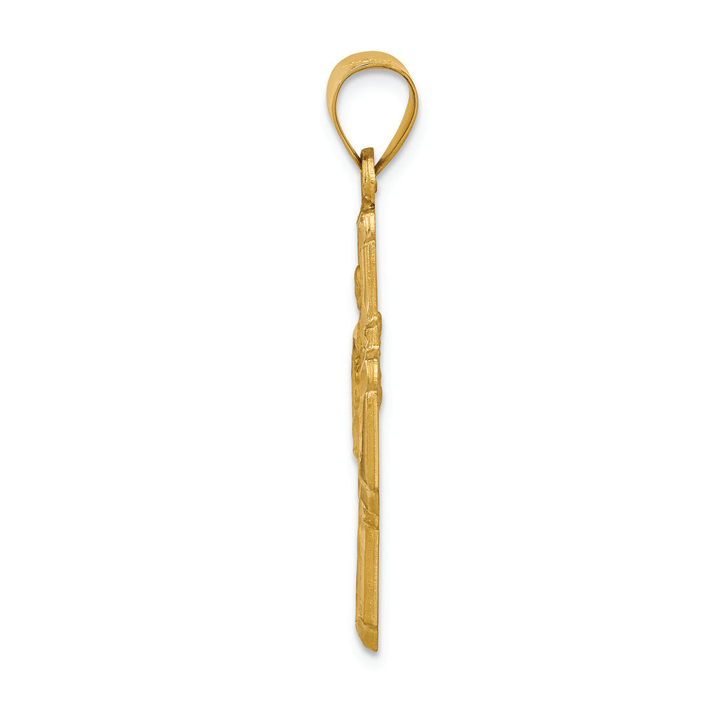 FJC Finejewelers 14k Yellow Gold Four-way Medal Charm