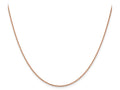 FJC Finejewelers 24 Inch 14k Rose Gold 1.4mm bright-cut Cable Chain Necklace
