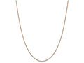 FJC Finejewelers 24 Inch 14k Rose Gold 0.70mm Box Link Chain Necklace