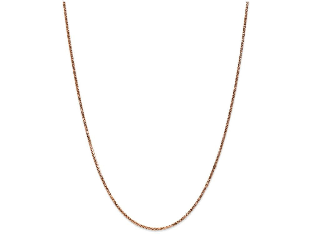 FJC Finejewelers 20 Inch 14k Rose Gold 1.40mm Wheat Chain Necklace
