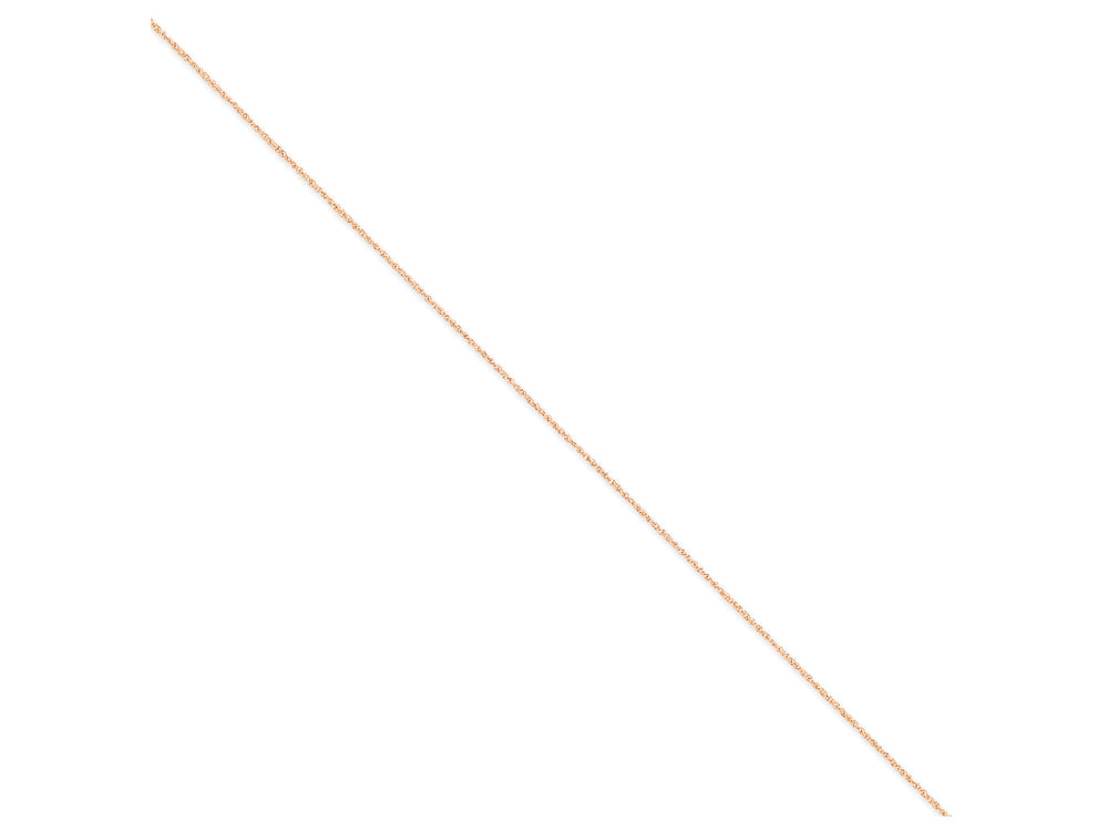 FJC Finejewelers 20 Inch 14k Rose Gold .7mm Ropa Chain Necklace