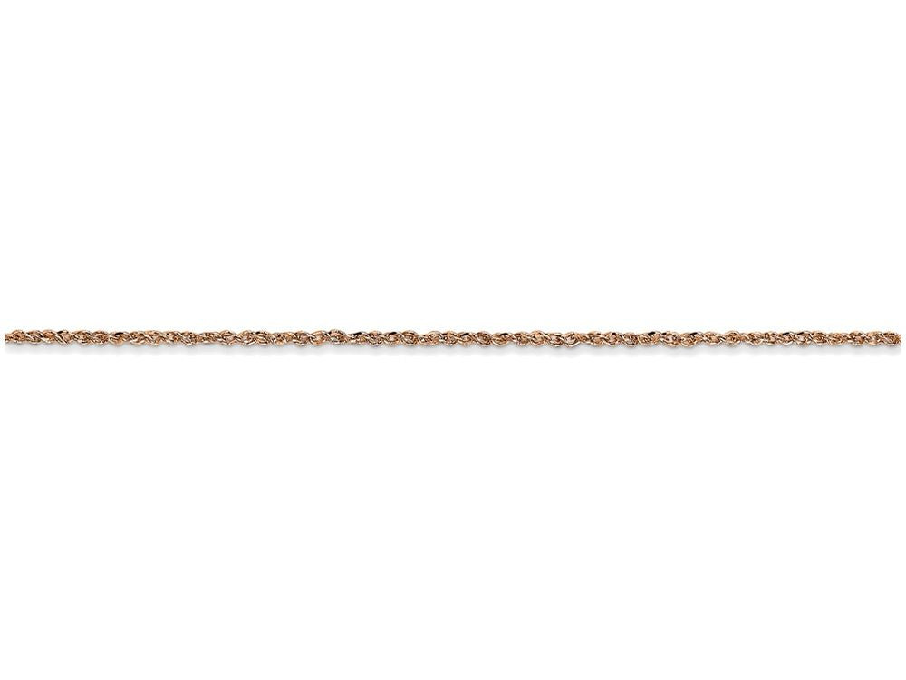 FJC Finejewelers 24 Inch 14k Rose Gold 1.1mm Ropa Chain Necklace