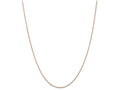 FJC Finejewelers 16 Inch 14k Rose Gold .8mm bright-cut Cable Chain Necklace