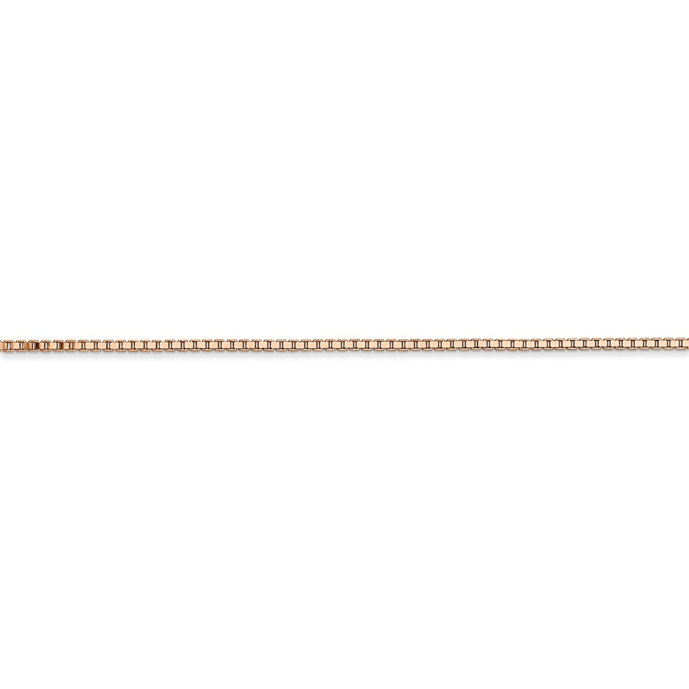 FJC Finejewelers 14k Rose Gold 1.10mm Box Link Chain