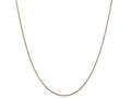 FJC Finejewelers 14k Bright Cut Rose Gold .65mm Spiga Chain