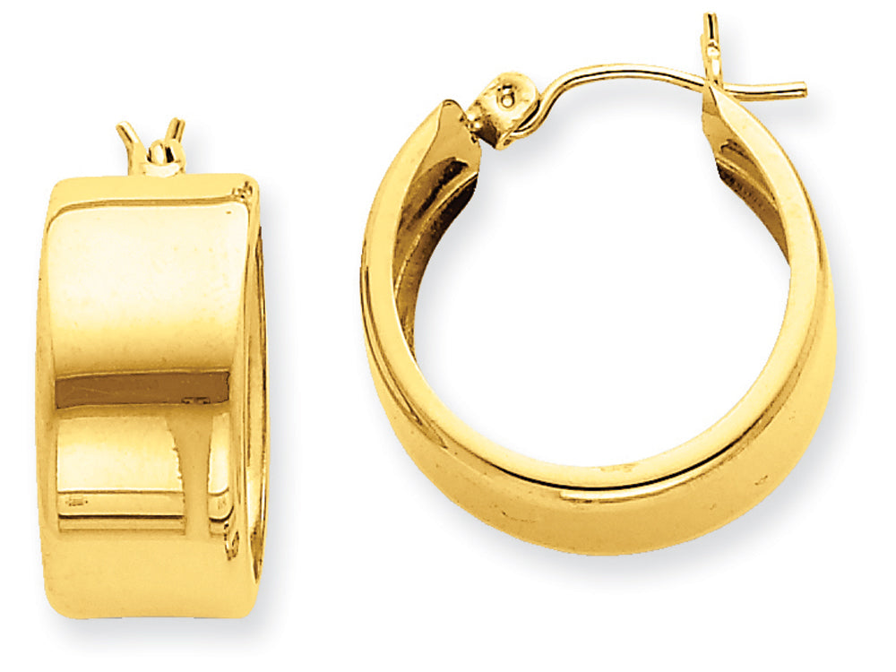 FJC Finejewelers 14k Yellow Gold Hoop Earrings