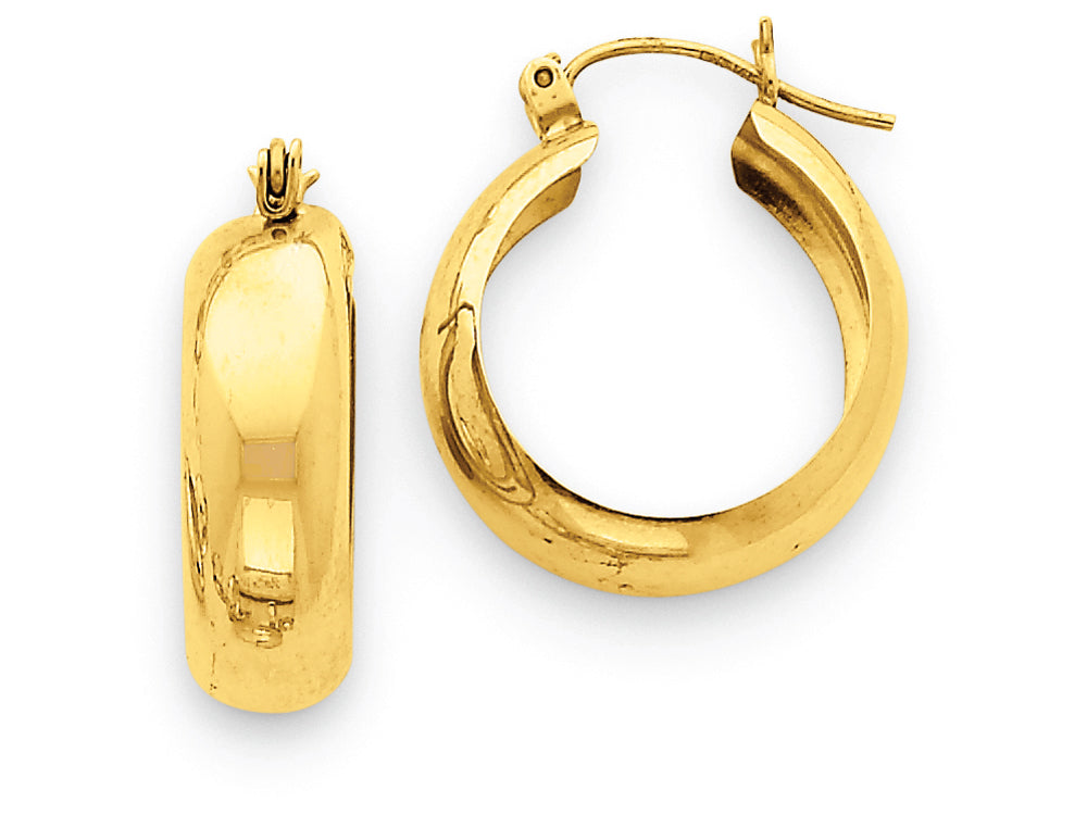 FJC Finejewelers 14k Yellow Gold Hoop Earrings
