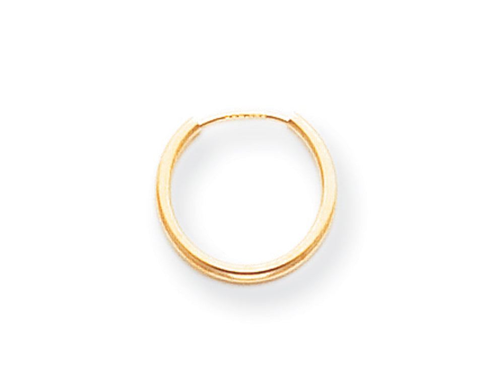 FJC Finejewelers 14k Yellow Gold Madi K Endless Hoop Children Earrings