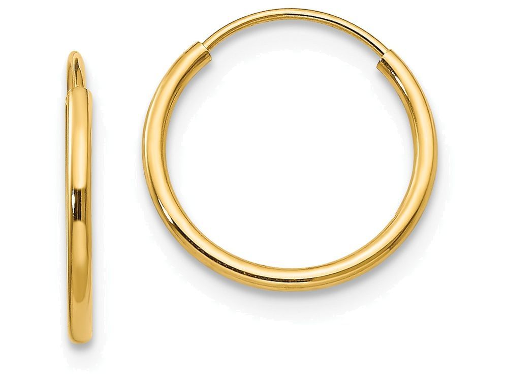 FJC Finejewelers 14k Madi K Endless Hoop Children Earrings