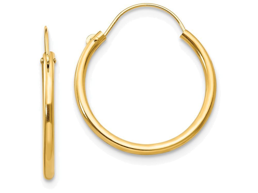 FJC Finejewelers 14k Madi K Hoop Children Earring