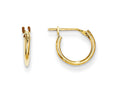 FJC Finejewelers 14k Yellow Gold Madi K 1.25mm Half Hoop Children Earrings