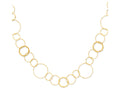 FJC Finejewelers 24 Inch 14k Yellow Gold Yellow Combo Circle Chain Necklace