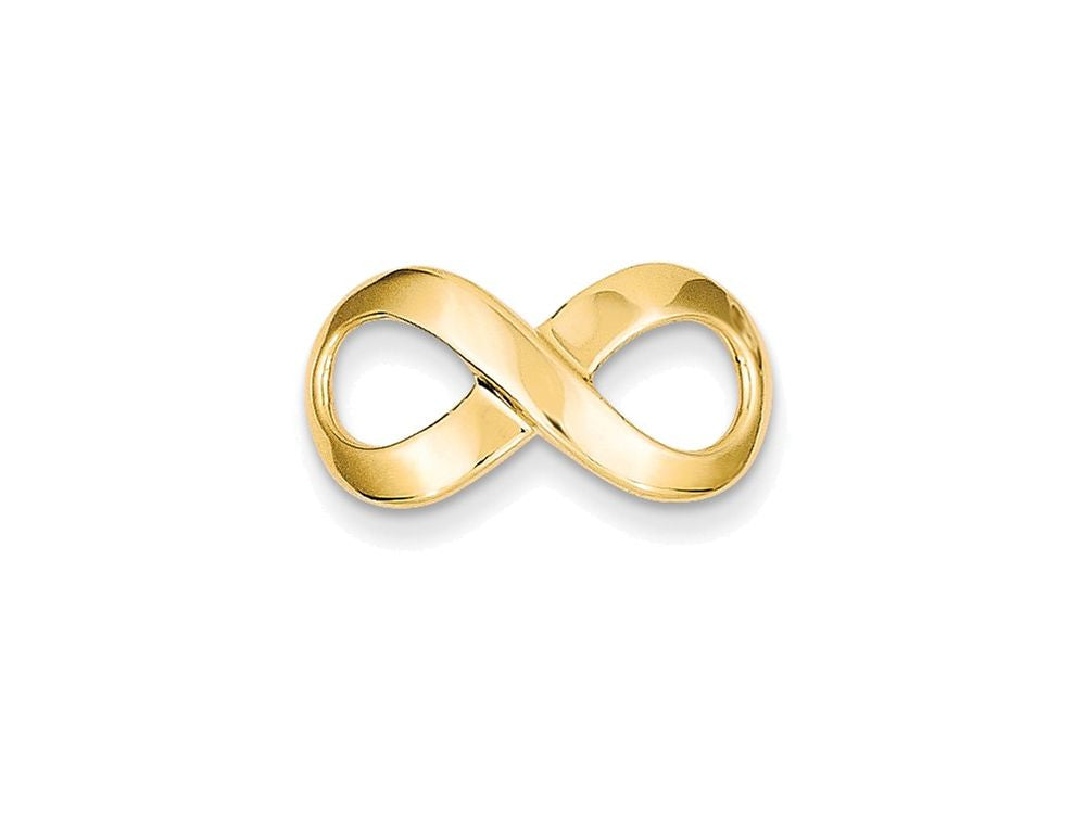 FJC Finejewelers 14k Yellow Gold Fancy Polished Figure-8 Chain Slide