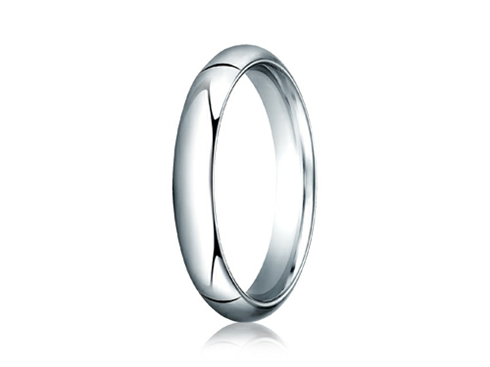 Benchmark 14k Gold 4.0mm Slightly Domed Super Light Comfort-fit Wedding Band / Ring