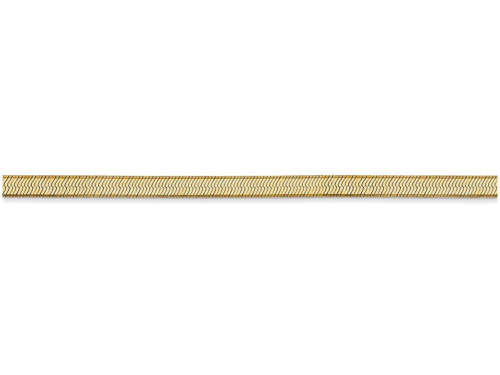 FJC Finejewelers 20 Inch 14k Yellow Gold 3.0mm Silky Herringbone Chain Necklace