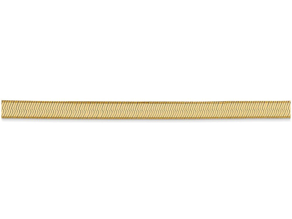 FJC Finejewelers 16 Inch 14k Yellow Gold 4.0mm Silky Herringbone Chain Necklace