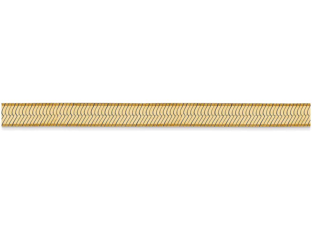 FJC Finejewelers 16 Inch 14k Yellow Gold 5.0mm Silky Herringbone Chain Necklace