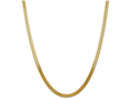 FJC Finejewelers 16 Inch 14k Yellow Gold 5.0mm Silky Herringbone Chain Necklace